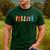 Teacher Word In Sign Language Awareness ASL Back To School Men's Casual T-Shirt Forest