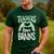 Teachers Love Brains Halloween Costume Trick Treat Zombie Men's Casual T-Shirt Forest