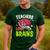 Teachers Love Brains Skeleton Halloween Teacher Funny Men's Casual T-Shirt Forest