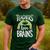Teachers Love Zombie Teacher Halloween Fun Men's Casual T-Shirt Forest