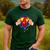 Teachers Are Superheroes 4th Grade Super Teacher Staff Men Women Men's Casual T-Shirt Forest