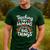 Teaching Tiny Humans Big Things I Teacher Men's Casual T-Shirt Forest Teaching Tiny Humans Big Things I Teacher Men's Casual T-Shirt Forest