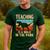 Teaching Is a Walk In Park Dinosaur Teacher Men's Casual T-Shirt Forest Teaching Is a Walk In Park Dinosaur Teacher Men's Casual T-Shirt Forest