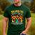 Thankful For My Little Turkeys Teacher Thanksgiving Teachers Men's Casual T-Shirt Forest
