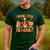 Thankful Teacher Retro Groovy Thanksgiving Fall Women Men Men's Casual T-Shirt Forest