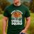 Thanksgiving Dance Teacher Gobble Squad Turkey Men's Casual T-Shirt Forest Thanksgiving Dance Teacher Gobble Squad Turkey Men's Casual T-Shirt Forest