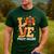 Thanksgiving Love First Grade Teacher Turkey Autumn Fall For Men Women Girls Kids Men's Casual T-Shirt Forest