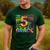 Tie Dye 5th Grade Typography Team Fifth Grade Teacher For Men Women Girls Kids Men's Casual T-Shirt Forest