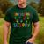 Tiny Human Security Preschool Childcare Teacher Babysitters Men's Casual T-Shirt Forest