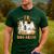 TK Boo Crew Preppy Halloween Floral Ghost TK Teacher Team TK Men's Casual T-Shirt Forest
