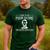 History Teacher Joke Four Score & Seven Years Men's Casual T-Shirt Forest