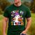 Trick Or Teach Groovy Teacher Ghost Halloween Teacher Men's Casual T-Shirt Forest Trick Or Teach Groovy Teacher Ghost Halloween Teacher Men's Casual T-Shirt Forest