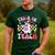 Trick Or Teach Halloween Teacher Floral Ghost Groovy Men's Casual T-Shirt Forest