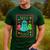 Trick Or Teach Neon Ghost Flower Teacher Spooky Halloween Men's Casual T-Shirt Forest