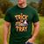 Trick Or Tray Halloween Cafeteria Teacher School Men's Casual T-Shirt Forest Trick Or Tray Halloween Cafeteria Teacher School Men's Casual T-Shirt Forest