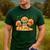 Turkey Read Books Reading Fall Thanksgiving Teacher Men's Casual T-Shirt Forest