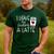 Valentines Day Teacher Tee I Love My Students A Latte Men's Casual T-Shirt Forest