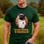 Vintage Boston Terrier Grandma Wear Sunglasses Dog Lover Men Women Girls Kids Men's Casual T-Shirt Forest