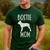Vintage Boston Terrier Mom Dog Owner Bostie Mother Men's Casual T-Shirt Forest