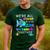 We'Re All Different But We Swim Together Elementary Teacher Men's Casual T-Shirt Forest