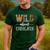 Wild About Kindergarten Teacher Leopard Print Men's Casual T-Shirt Forest Wild About Kindergarten Teacher Leopard Print Men's Casual T-Shirt Forest