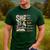 Women Bible Verse Christian Teacher God Says Back To School Men's Casual T-Shirt Forest