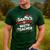 Xmas Lighting Santa's Favorite Math Teacher Christmas Men's Casual T-Shirt Forest Xmas Lighting Santa's Favorite Math Teacher Christmas Men's Casual T-Shirt Forest