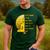 Yoga Meditation Buddha Yoga Teacher T-Shirt Men's Casual T-Shirt Forest
