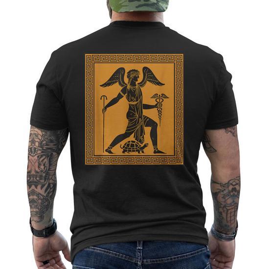 Chemisier HERMES Manches Courtes - Imprimé Mythologie - Soie Sergé Et Tricot - Taille 38/6