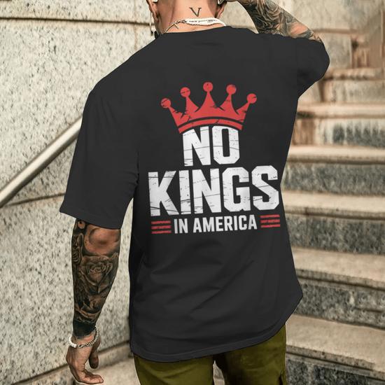 Mctrump No Kings In America T-shirt