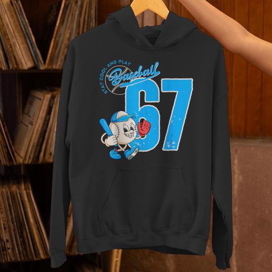 Sweat capuche Baseball Mixte personnalisable
