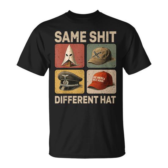 trend retro Same Shit Different Hat Heren T-Shirt