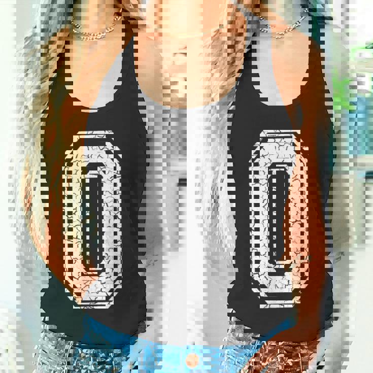 0番チームゼロ スポーツ グランジ 代表チームマッチング タンクトップ