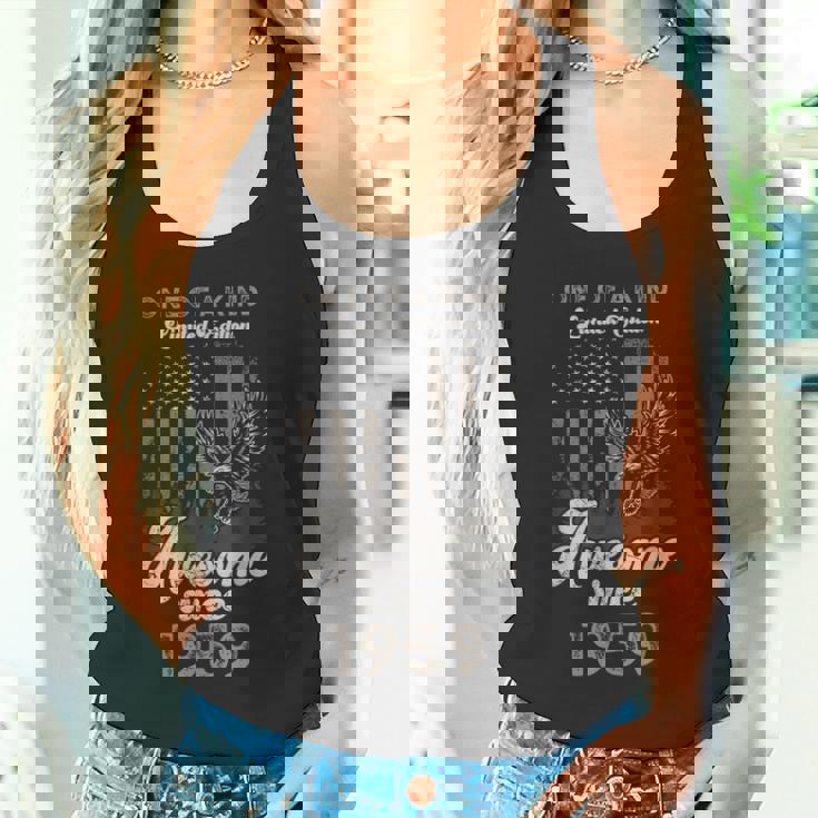 1959年、アメリカ国旗、イーグル、67歳の誕生日、愛国的 タンクトップ