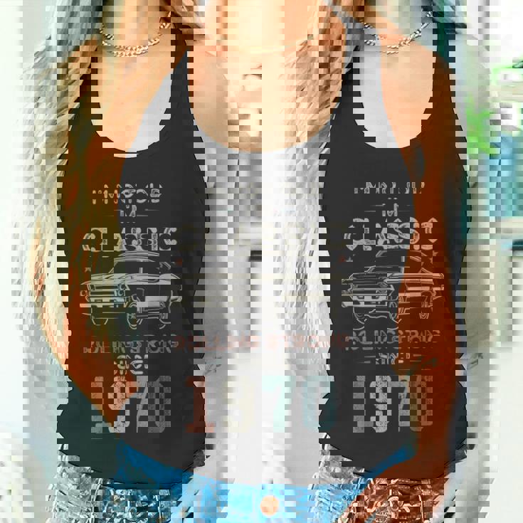 1970年生まれ、56歳の誕生日 クラシックカー タンクトップ