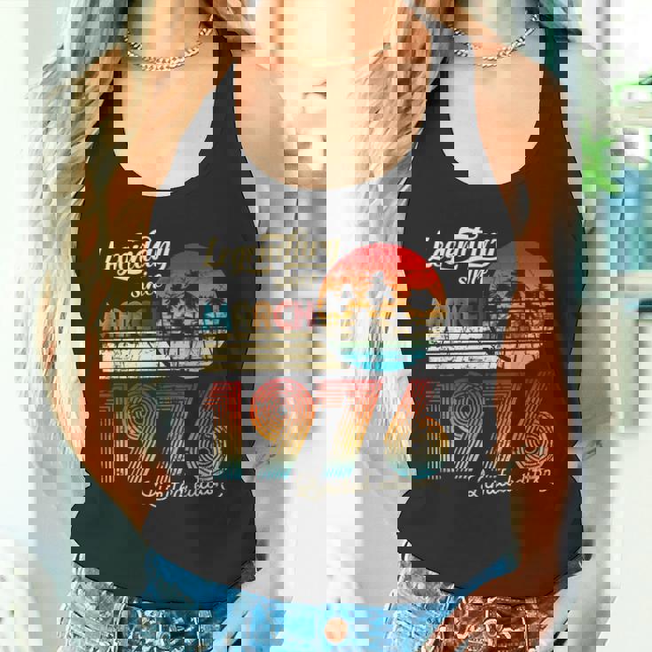 1976年3月から誕生日伝説のギフト タンクトップ