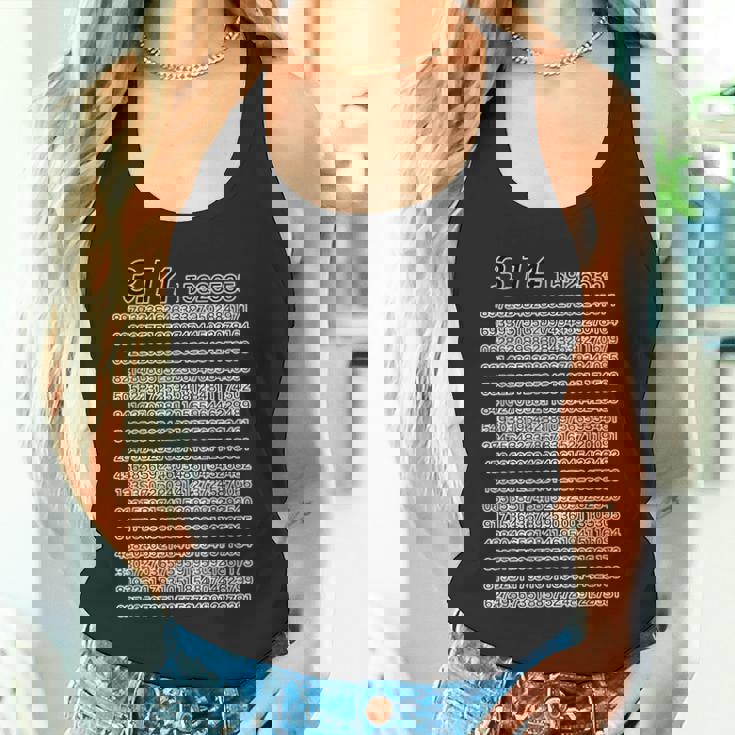 314 円周率 パイ《数学》【変なデザイン屋さん】理数系 数字 メッセージ 面白い タンクトップ