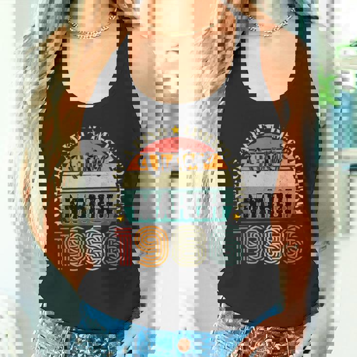 38歳 ヴィンテージ 1986年3月 38歳の誕生日 レトロ タンクトップ