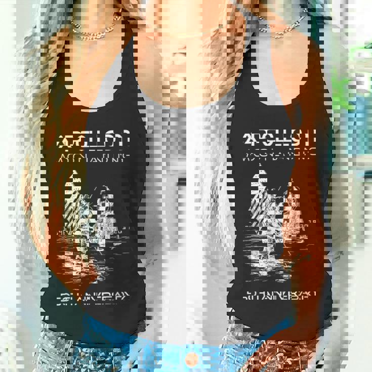 50周年記念 アポロ11号 月面着陸宇宙 ファーストステップ タンクトップ