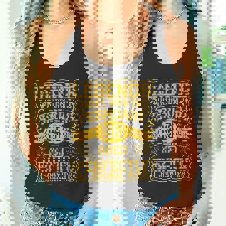 55歳の誕生日伝説は1961年2月に誕生しました。 タンクトップ