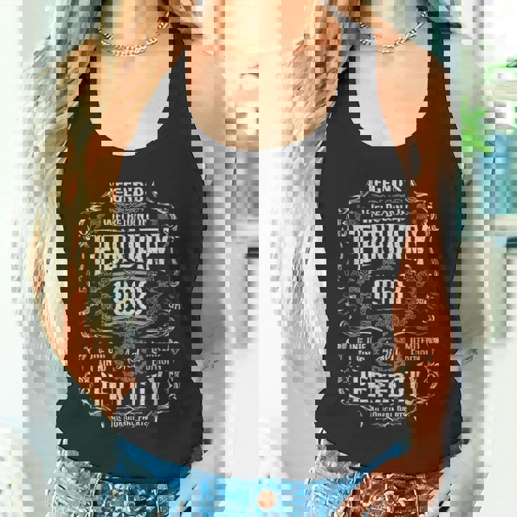 56歳の誕生日の伝説は1968年2月に生まれました タンクトップ