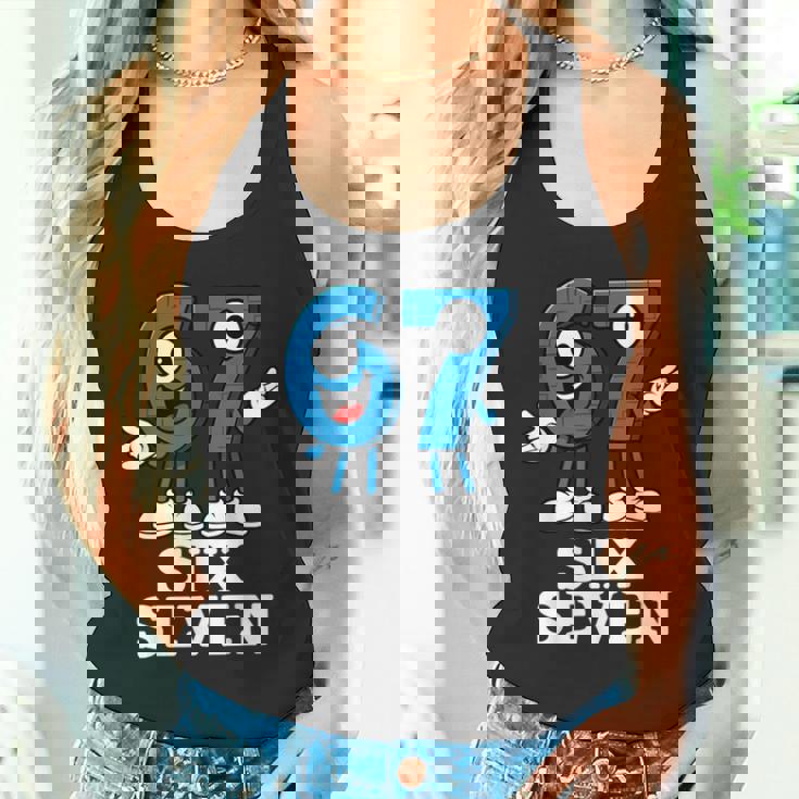 67 シックスセブン 6-7 Gen Alpha イタリアンブレインロットゲームミーム タンクトップ