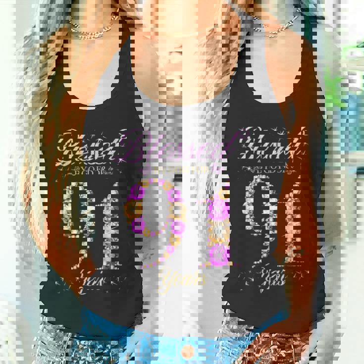 91歳の91歳の誕生日bデーパーティー 神に祝福されて タンクトップ