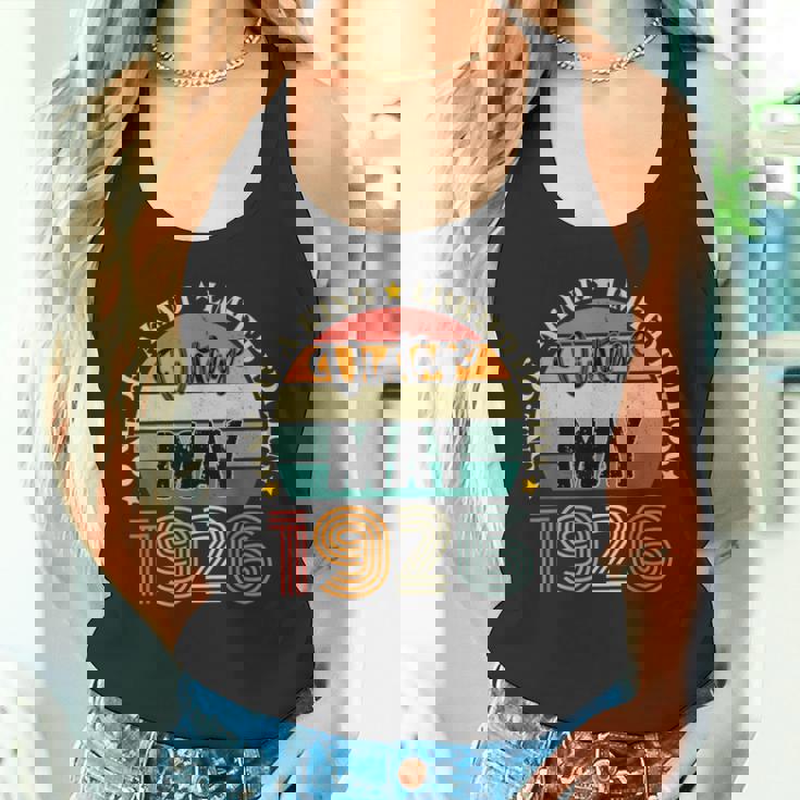 98歳 ヴィンテージ 1926年5月 98歳の誕生日 レトロ タンクトップ