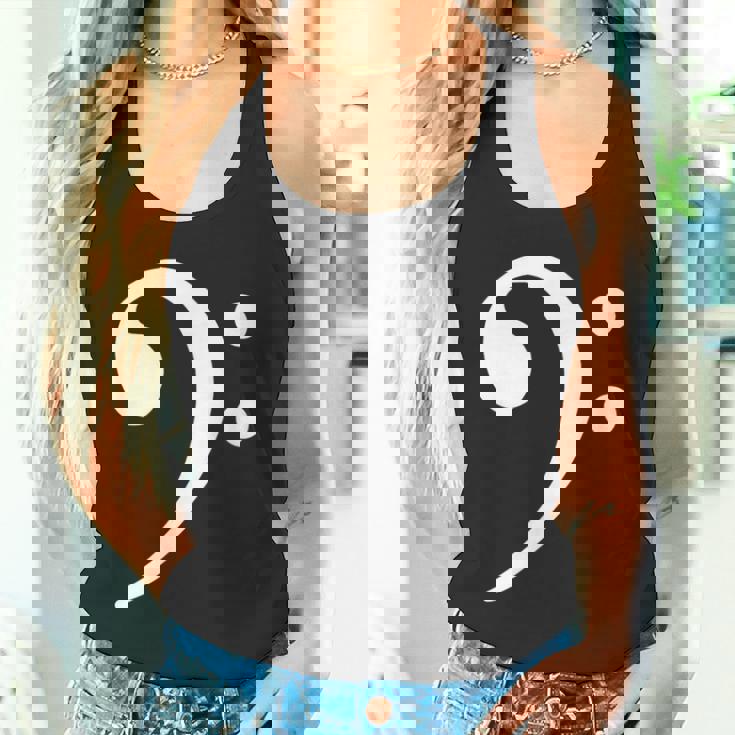 Bass Note F Key Bass Player Music Bass Clef タンクトップ