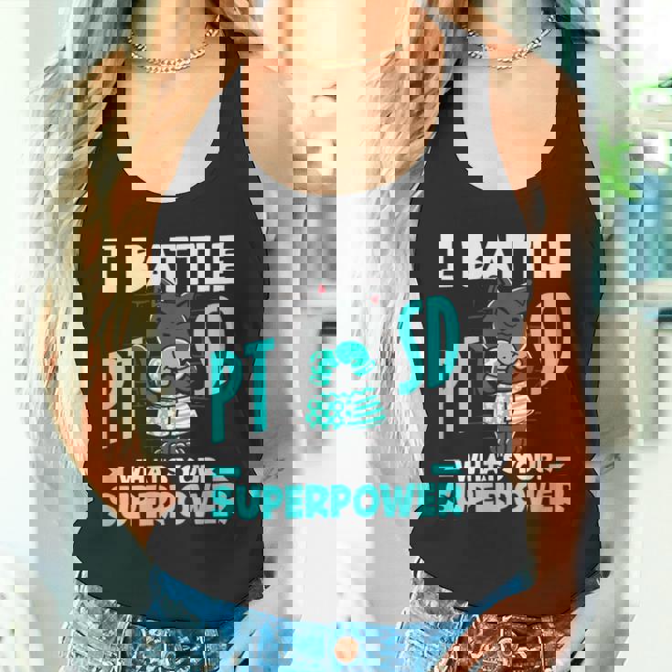 I Battle Ptsd What's Youruperpower Ptsd認識 タンクトップ