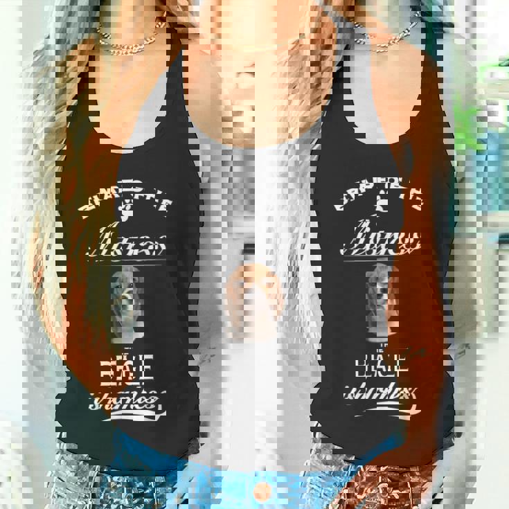 Beagle Beware Of The Mistress Beagle タンクトップ