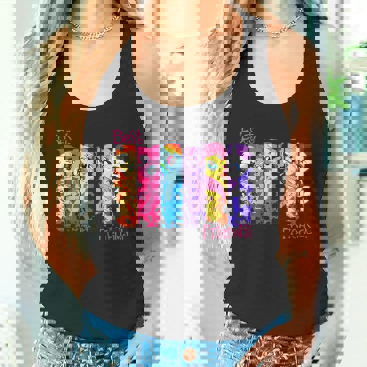 Best Friend レトロレインボーダッシュフラッターシャイレアリティ タンクトップ