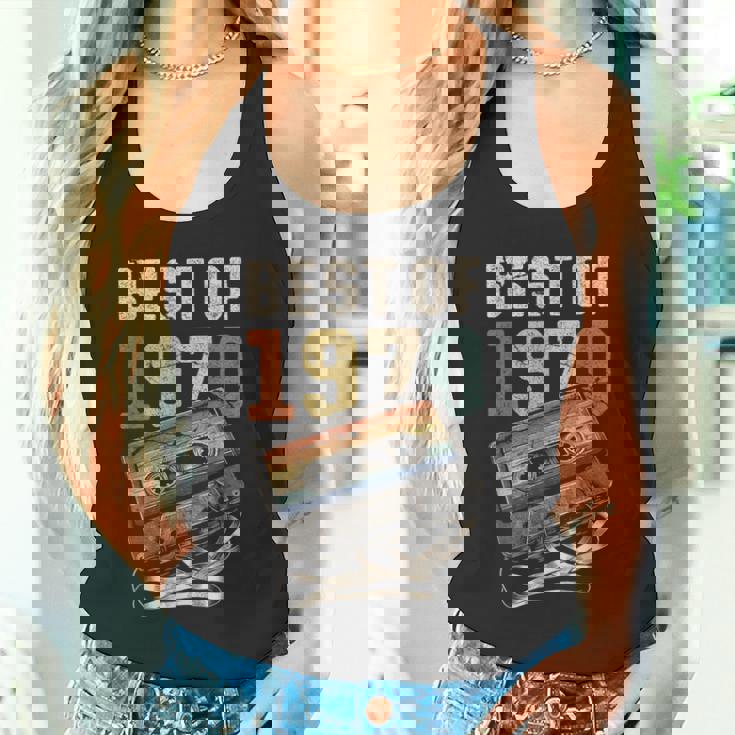 Best Of 1970 カセットテープ 56年 音楽 レトロ 誕生日 タンクトップ