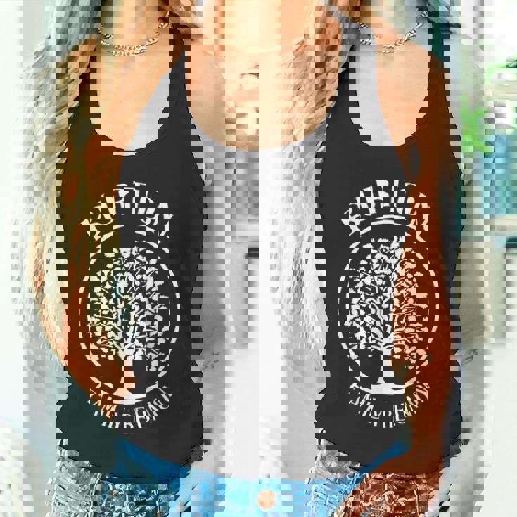 Burtonバートン 家族同窓会 強い根の木々 タンクトップ